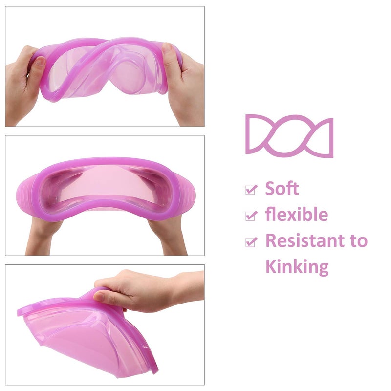 EuChoiz Microwave Steamer Cooker Collapsible Bowl-Silicone Steamer Cookware with Handle Lid for Vegetables Fish Prep Meal Food with Removable Rack BPA Free, Easy to Store, Freezer & Dishwasher Safe, Purple - Image 4